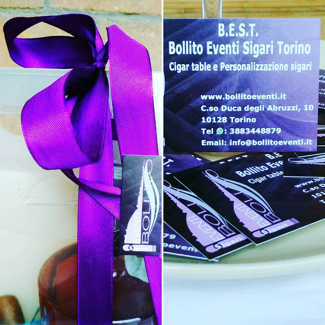 Confezione regalo sigari viola
