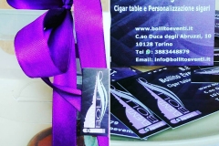 Confezione regalo sigari viola